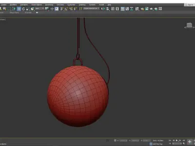 Miconos Pendant Light Low-poly 3D model