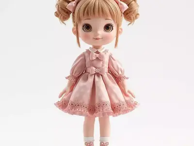 Valentines Day Cute  Romantic 3D Models Collection 3D Model Pack