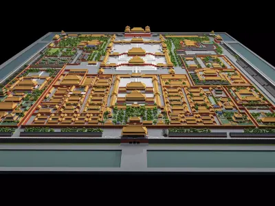Forbidden City 3D model
