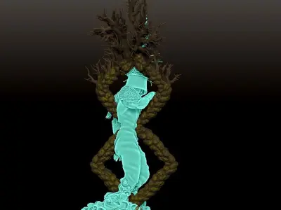 Blasphemous Guilt Fragment 3D print model