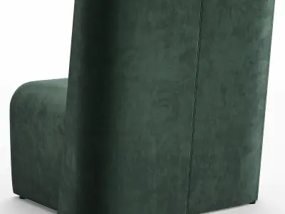  LEGACY ARMCHAIR Low-poly 3D model