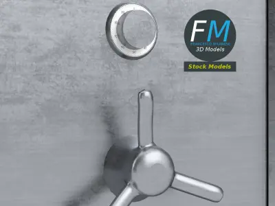 Safety vault 3 3D model