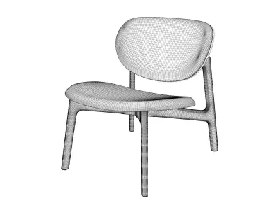 Zenso Lounge Chair 3D model
