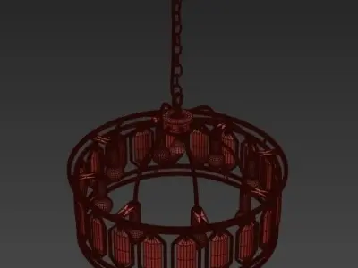 Crystal Pendant 111 3D model