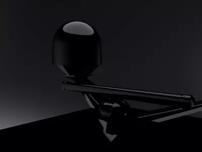 radar light stand 3D model