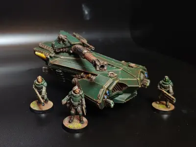 Jade Coalition - Cobra Hover Tank 3D print model