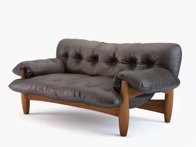 Mole Sofa 2 seat 3D model