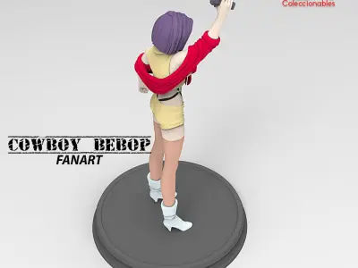 Cowboy Bebop Vol 2 - Faye Full figure 3D print model