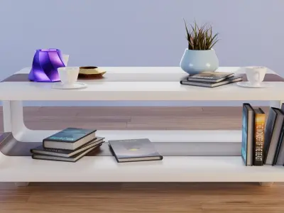 Coffee Table PART9 3D model
