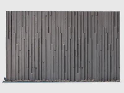 Geometric Wall 3D model