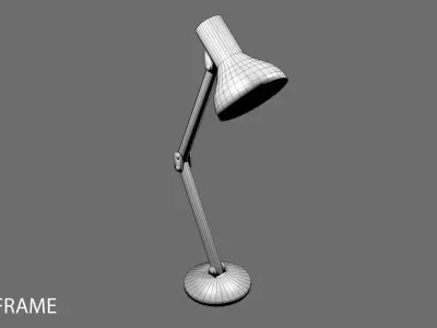 Balanced-arm Lamp 1 3D model