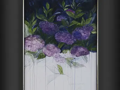 Picture Frames Low-poly 3D model 5
