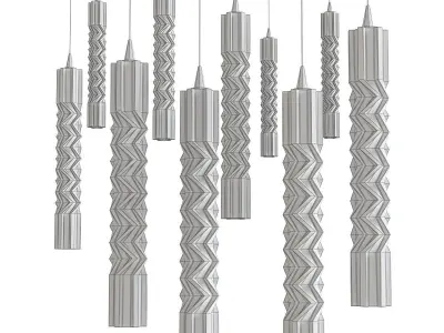 Twist - Shakuff - Custom Lighting 3d model Low-poly 3D model