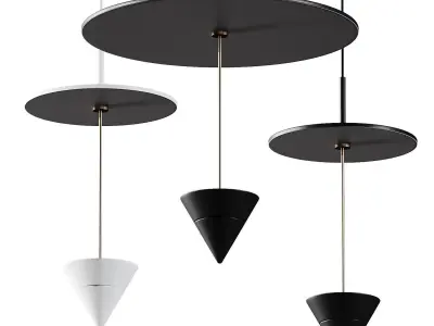 Karman Stralunata Pendant Lamp 3D model