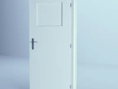 White Door 41 3D model