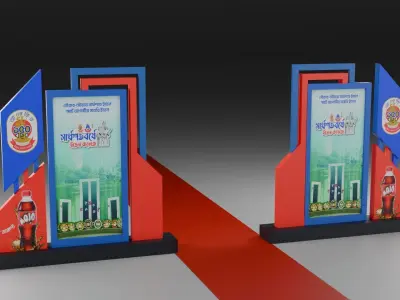 Event Gate 3D model