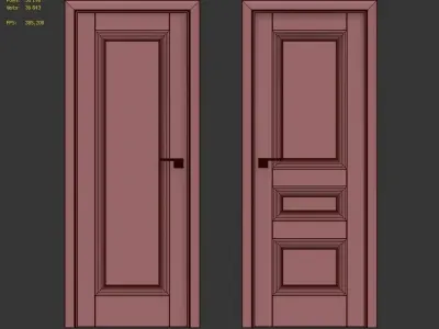 Profil Doors U-Series Doors 3D model