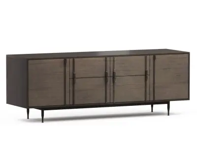 Hooker Wormy Maple 3D model