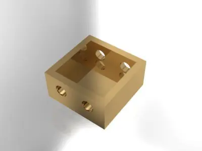 alphabet bracelet 3D print model