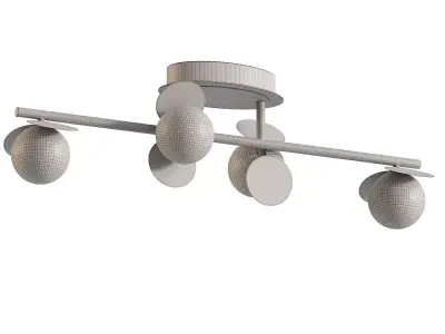 Lucande LED ceiling lamp 3D model