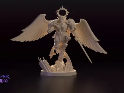 Angel Warrior 3D print model