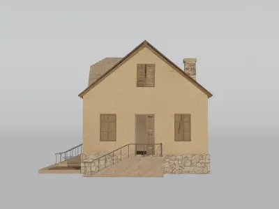 old house 3D model