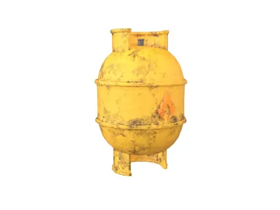 LPG Tank Icon V1 007 Low-poly 3D model