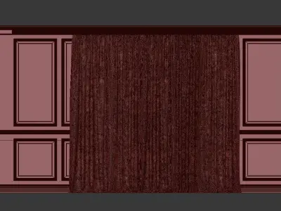 Curtain Set 231 3D model