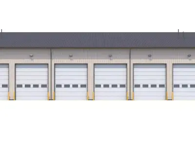 Industrial Building 45 PBR Low-poly 3D model