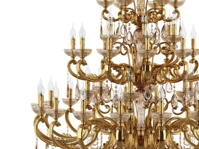 727482 Zar Osgona Chandelier 3D model