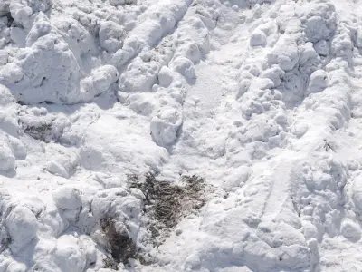 Hole in the snow 2 3D model