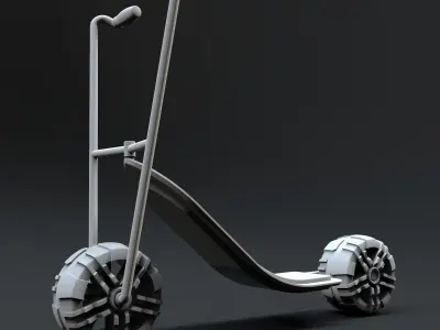 Sci Fi Scooter Concept 3D model