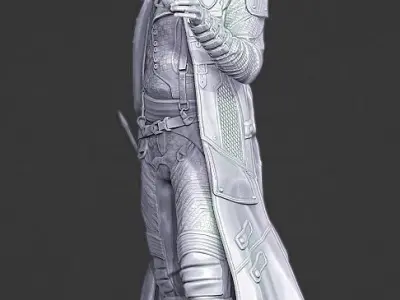 Yondu Udonta  Guardians of the Galaxy Vol 1 and Vol2 3D model