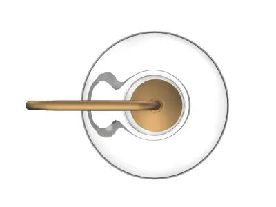 Margot Table Lamp L280201-AGB 3D model