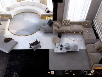 Living Room  3D model