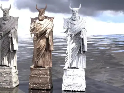 Zeus King version 2 3D model