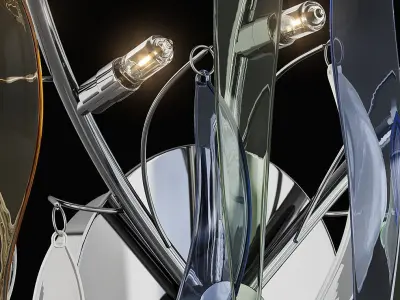 792634 Mocco Lightstar Sconce 3D model