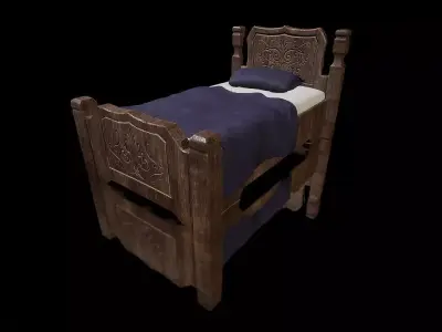 Medieval Castle Kit - Medieval Castle Props Low-poly 3D model