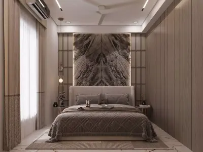 Master Bedroom Free 3D model purchase