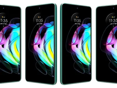 Motorola Edge 20 Frosted Emerald 3D model