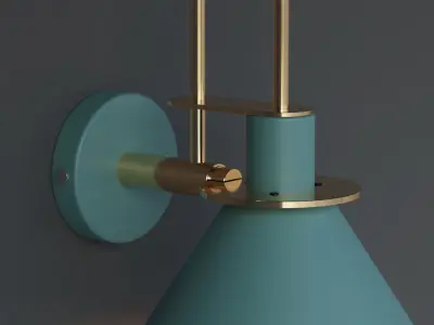 Salena Modern Wall Lamp 3D model