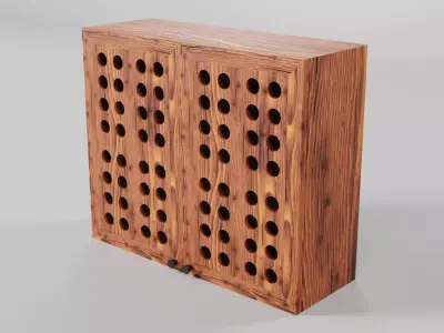 Kitchen Cabinet CG48 3D model