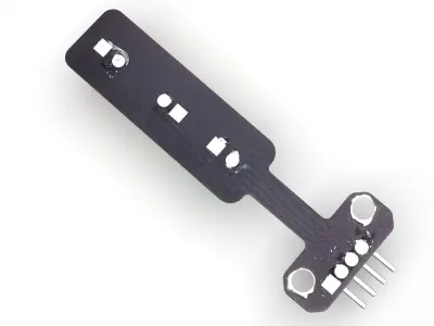 Traffic Lights LED Module 3D model