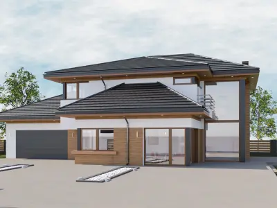 Residence 02 3D model