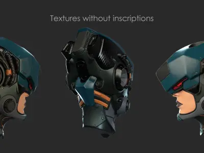 Helmet 03 02 3D model