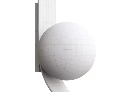 Polina wall light 3D model