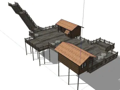 Creative Design-Holiday Cabin-047 3D model