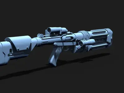 Shore trooper Gun  3D model