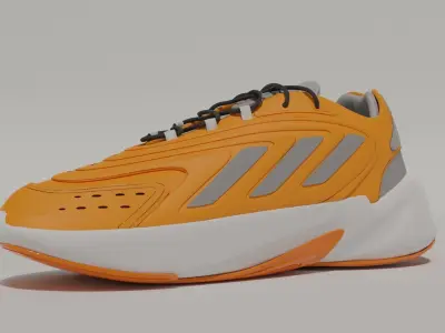 Adidas Ozelia Low-poly 3D model