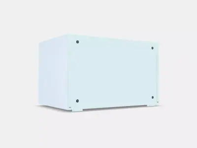METOD Wall cabinet frame 5 Low-poly 3D model